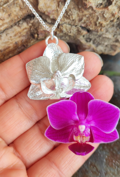 Mini Orchidee Anhänger