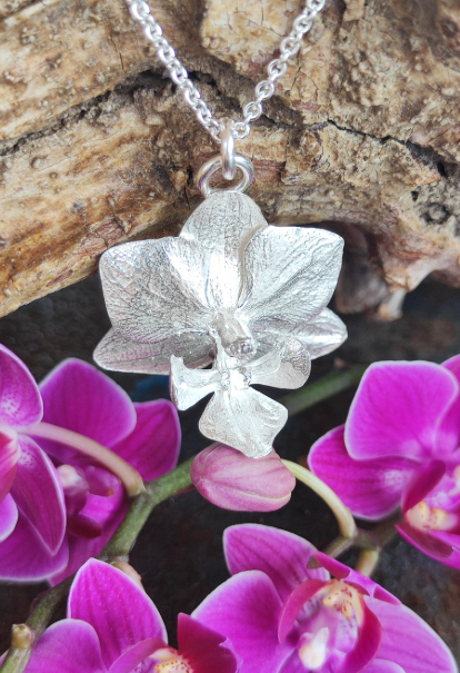 Mini Orchidee Anhänger