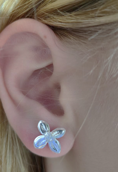 Flieder Blüten Ohrstecker