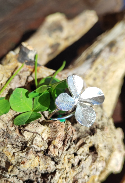 Glücks Klee Ring