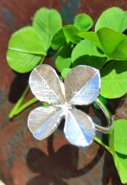 Glücks Klee Ring