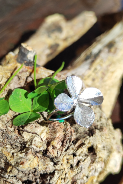 Glücks Klee Ring