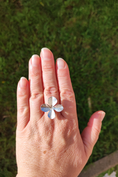 Glücks Klee Ring