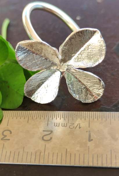 Glücks Klee Ring