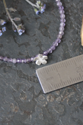 Vergissmeinnicht Armband mit Amethyst
