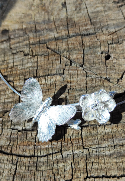 Kirschblüten, Schmetterling Anhänger