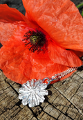 Mohn Deckel Anhänger