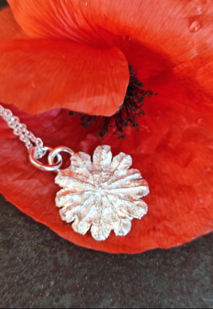 Mohn Deckel Anhänger