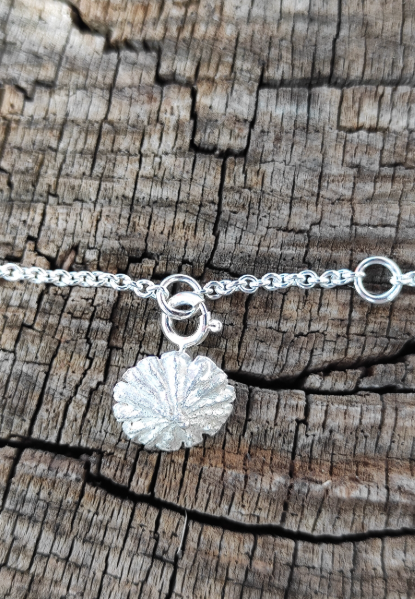 Mohn Deckel Anhänger mit Karabiner